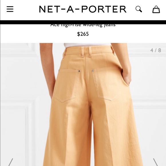 ELIZABETH AND JAMES Ace high-rise wide-leg jeans - Picture 3 of 7